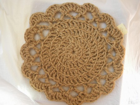 Jutová podložka veľká